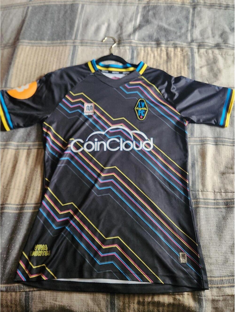 Las Vegas Lights FC 2022/2023 Home Soccer Jersey Size M
